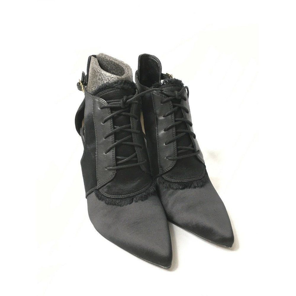 Nwob New Nine West Women's Takeashot Cut-Out Pump Black Halloween Us9.5 M - Picture 2 of 10